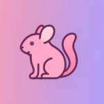 Decoration pink chinchilla pattern tw2gte