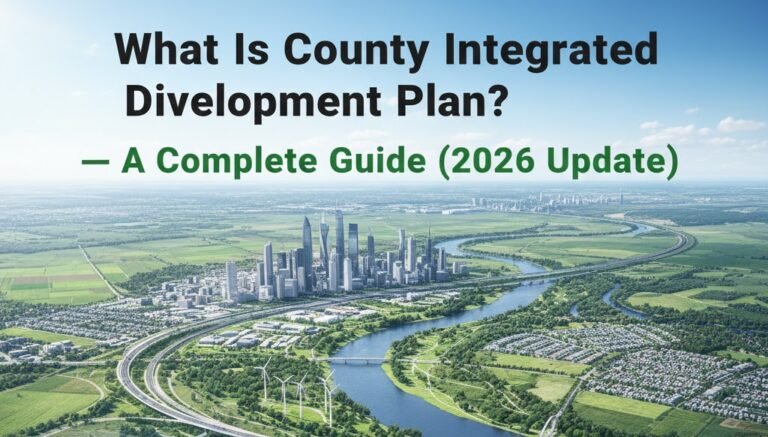 What Is County Integrated Development Plan? — A Complete Guide (2026 Update)