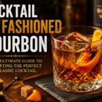 Cocktail old fashioned bourbon​
