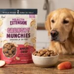 Health extension crunchy munchies appley crisp dog treats