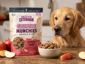 Health extension crunchy munchies appley crisp dog treats